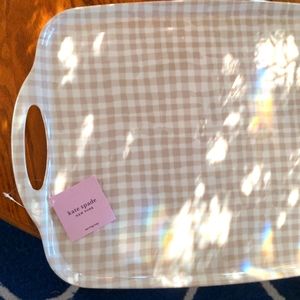 Kate Spade Gingham Serving Tray